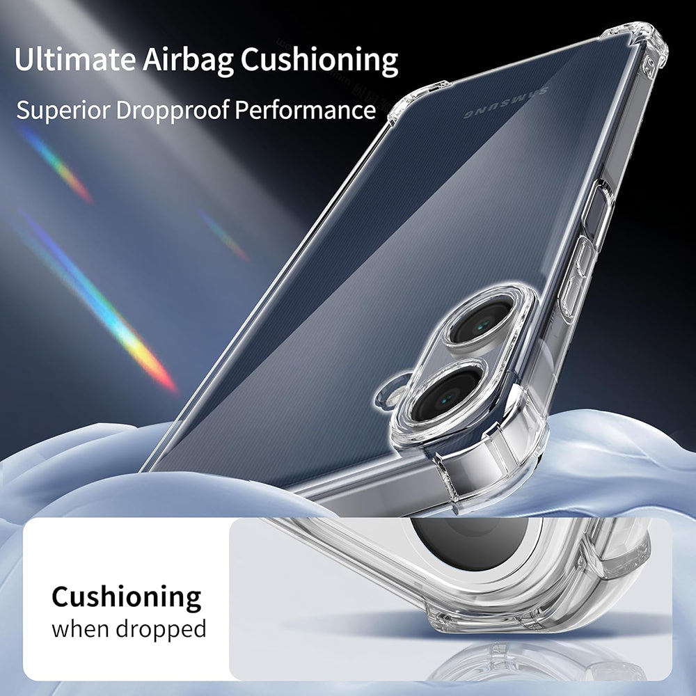MagSafe cover til Samsung Galaxy A07 4G A075, Techsuit, Stødsikker, Gennemsigtig