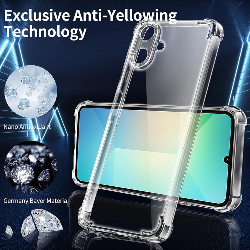 MagSafe cover til Samsung Galaxy A07 4G A075, Techsuit, Stødsikker, Gennemsigtig