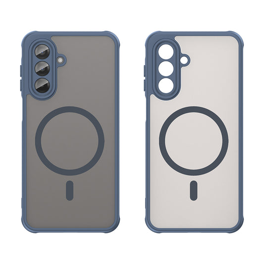 MagSafe-etui til Samsung Galaxy A17 5G, Techsuit, HaloFrost II, Mørkeblå