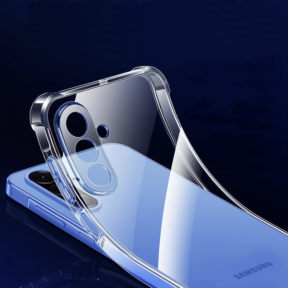MagSafe-etui til Samsung Galaxy A17 5G, Techsuit, stødabsorberende, gennemsigtig