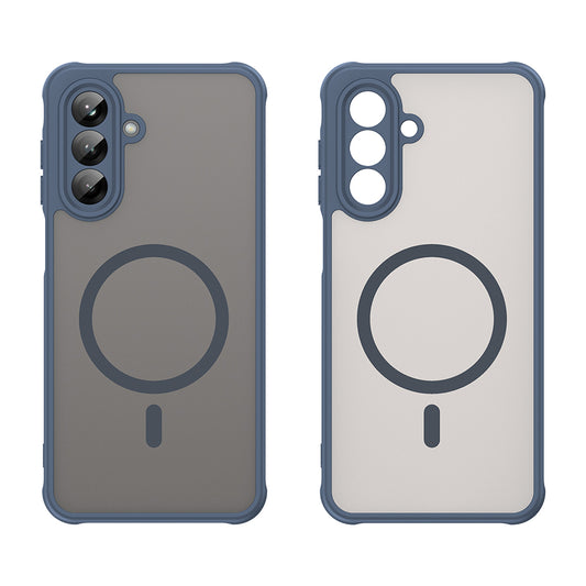 MagSafe-etui til Samsung Galaxy A26 A266, Techsuit, HaloFrost II, Mørkeblå