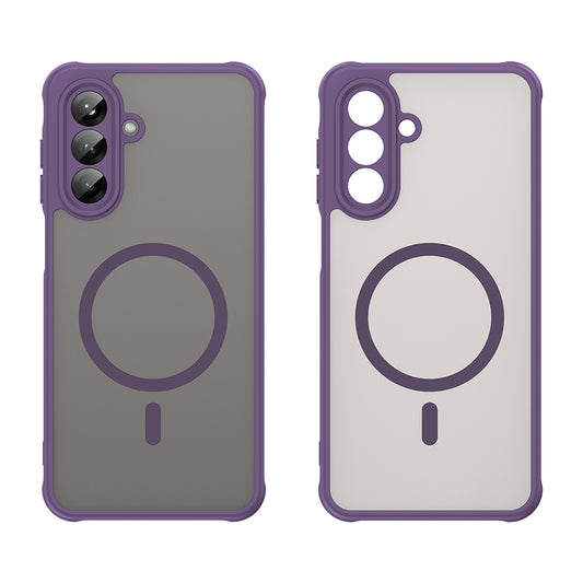 MagSafe-etui til Samsung Galaxy A26 A266, Techsuit, HaloFrost II, Lilla