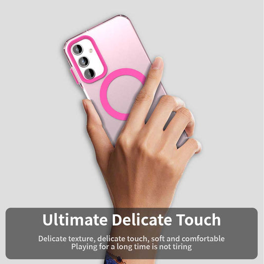 MagSafe-etui til Samsung Galaxy A35 5G A356, Techsuit, CandyCase, Pink