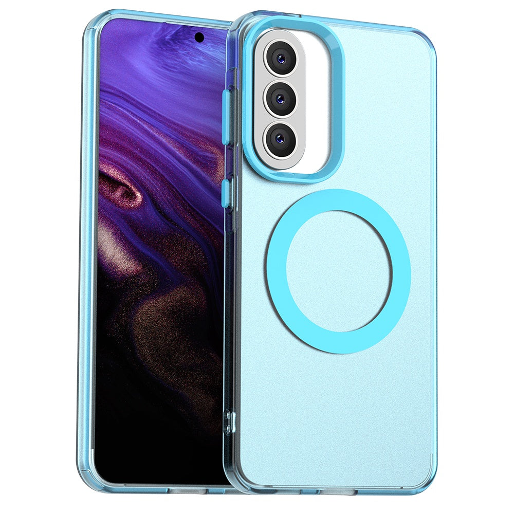 MagSafe cover til Samsung Galaxy A37 5G, Techsuit, CandyCase, Blå