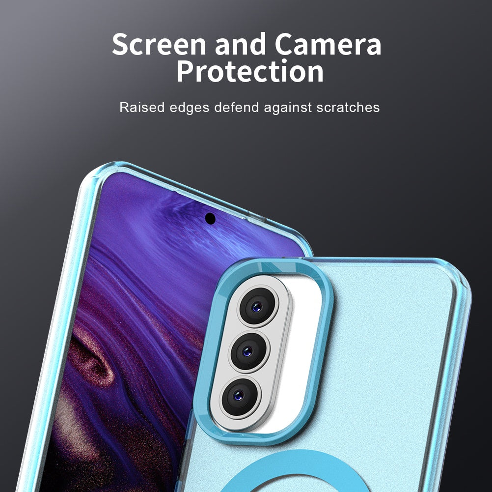 MagSafe cover til Samsung Galaxy A37 5G, Techsuit, CandyCase, Blå