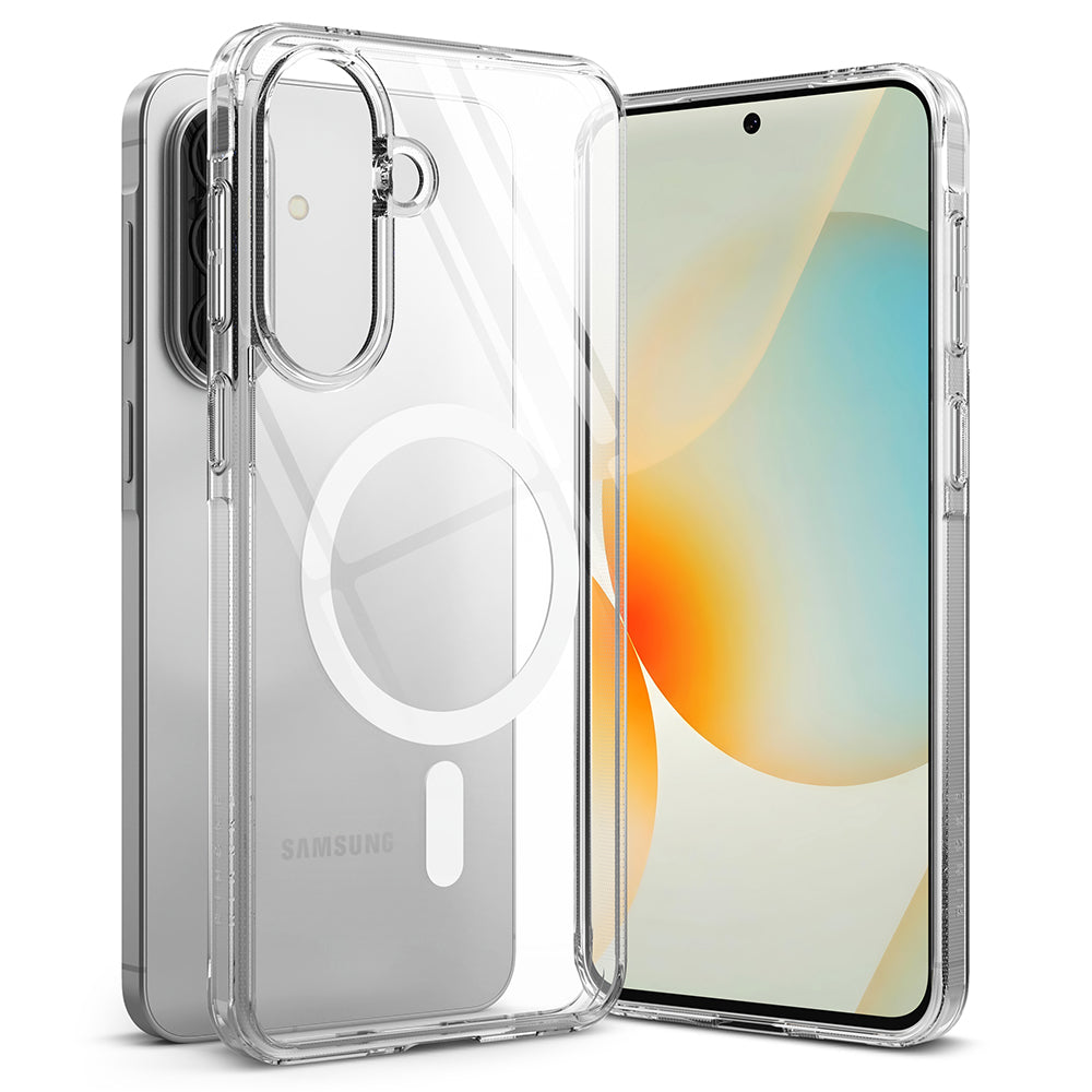 MagSafe cover til Samsung Galaxy A57 5G, Ringke, Fusion, Gennemsigtig