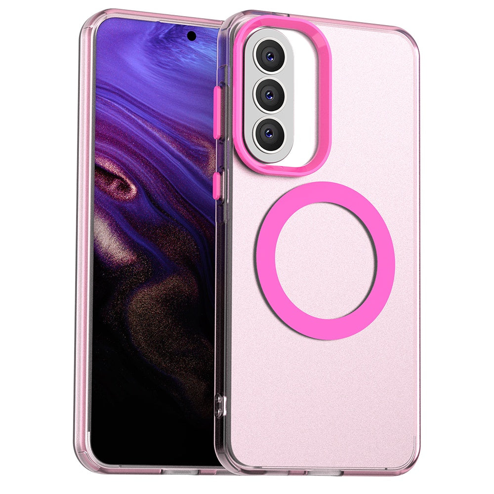 MagSafe cover til Samsung Galaxy A57 5G, Techsuit, CandyCase, Pink