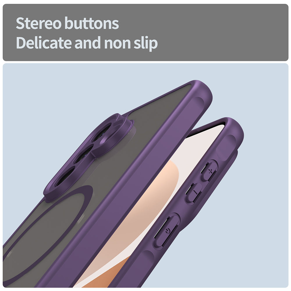 MagSafe cover til Samsung Galaxy A57 5G, Techsuit, HaloFrost II, Lilla