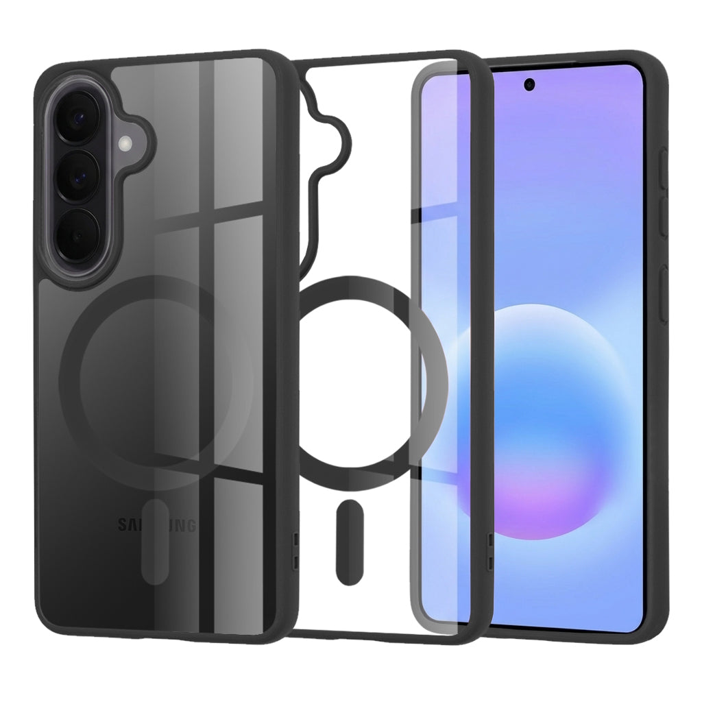 MagSafe cover til Samsung Galaxy A57 5G, Techsuit, Pro, Sort