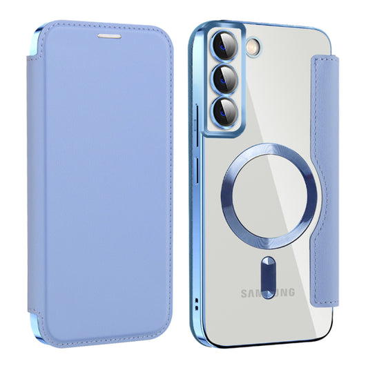 MagSafe-etui til Samsung Galaxy S22+ 5G S906, Techsuit, SmartMag Book, Blå