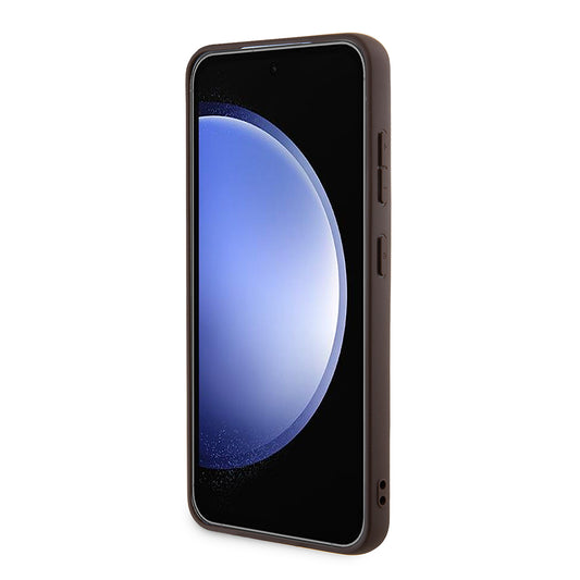 MagSafe cover til Samsung Galaxy S24 S921, Guess, 4G Collection, Brun