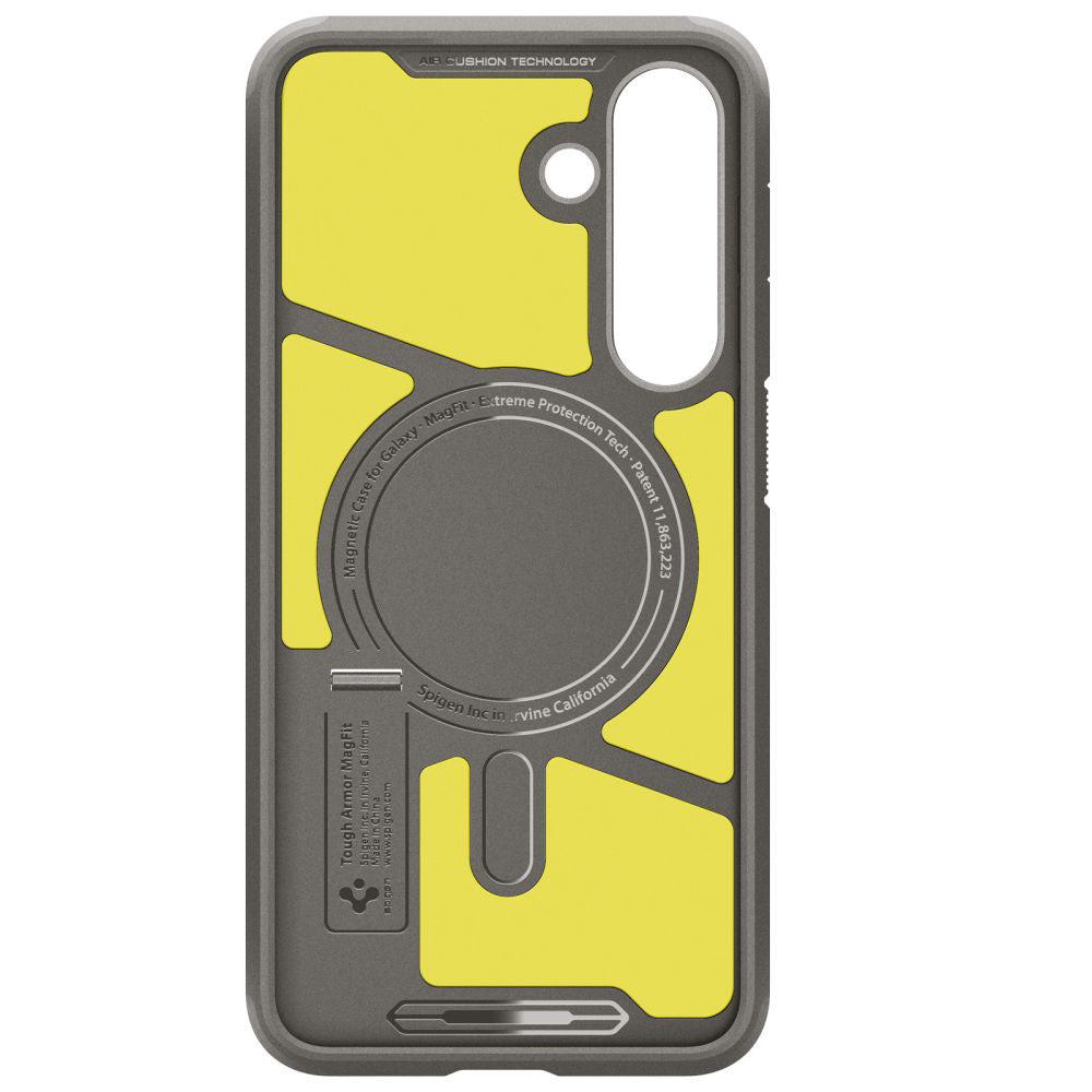 MagSafe cover til Samsung Galaxy S25 FE, Spigen, Tough Armor, Grå ACS10030