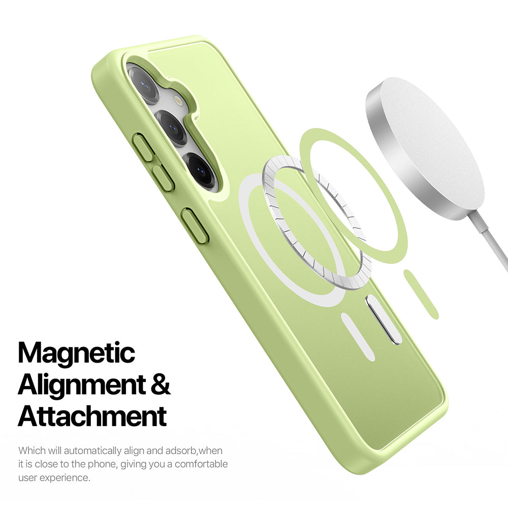MagSafe-etui til Samsung Galaxy S25 S931, DUX DUCIS, Yind, Sort