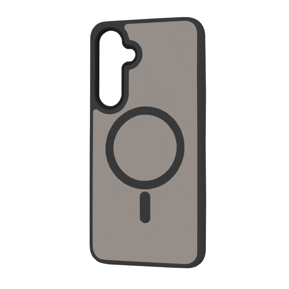 MagSafe cover til Samsung Galaxy S25 S931, Techsuit, HaloFrost, Sort