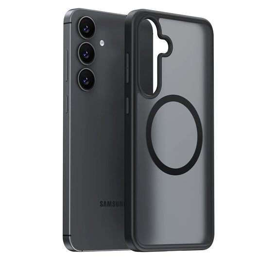 MagSafe cover til Samsung Galaxy S25 S931, Torras, Guardian, Sort