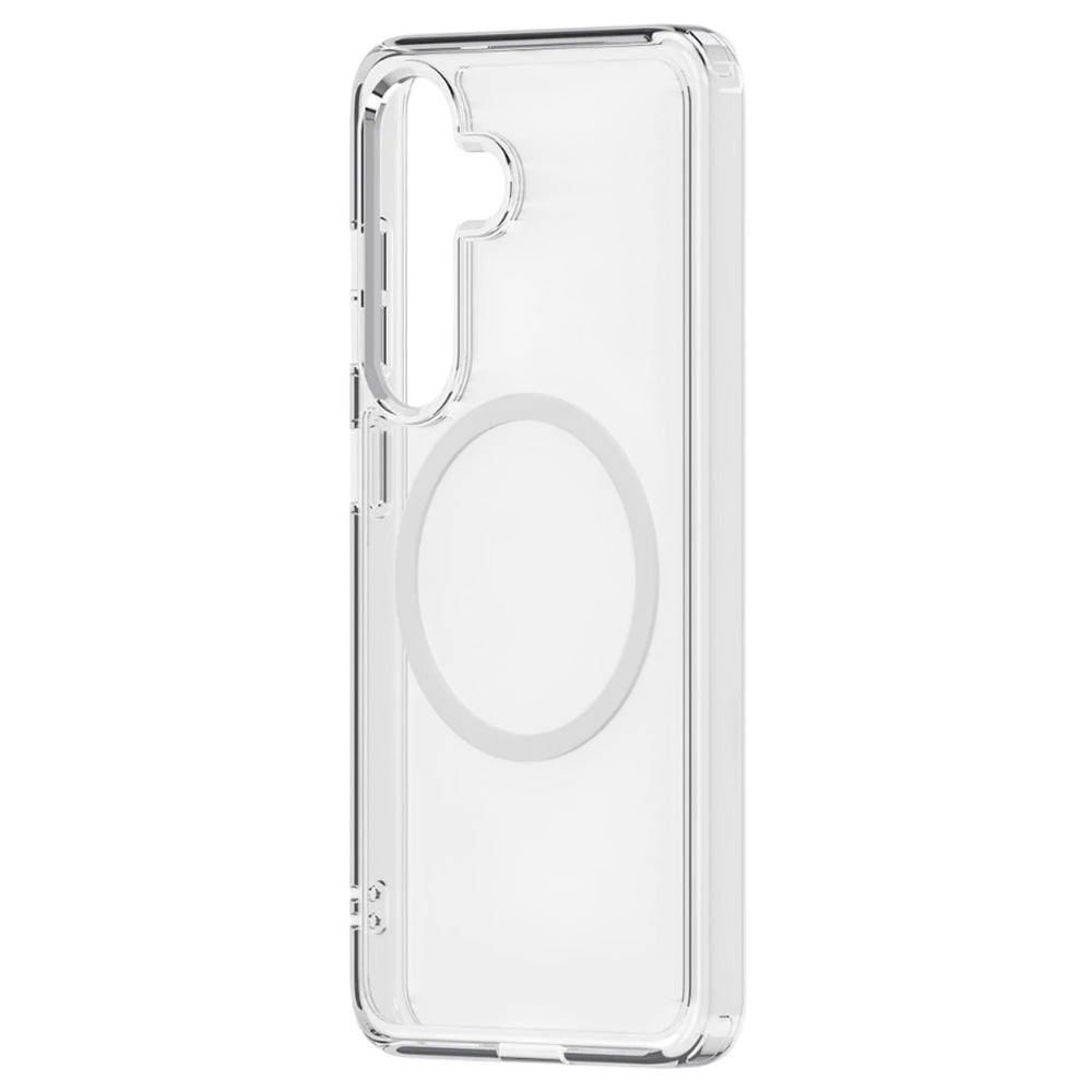 MagSafe cover til Samsung Galaxy S25 S931, UNIQ, LifePro Xtreme MagClick, Gennemsigtig