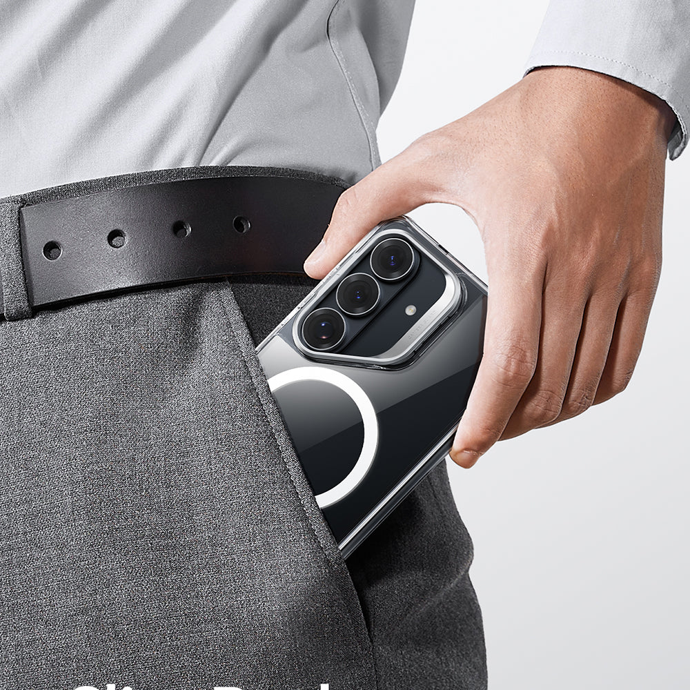 MagSafe cover til Samsung Galaxy S26 S942, ESR, Classic Hybrid Kickstand, Gennemsigtig
