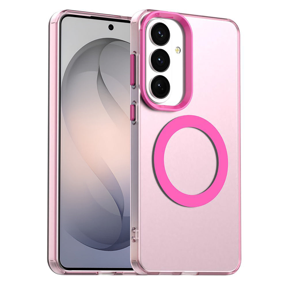 MagSafe-cover til Samsung Galaxy S26 FE S741, Techsuit, CandyCase, lyserød