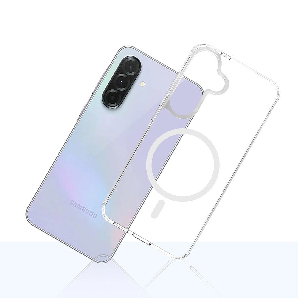 MagSafe cover til Samsung Galaxy S26 Plus S947, 3MK, Armor MagCase, Gennemsigtig