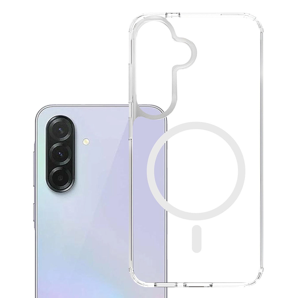 MagSafe cover til Samsung Galaxy S26 Plus S947, 3MK, Armor MagCase, Gennemsigtig