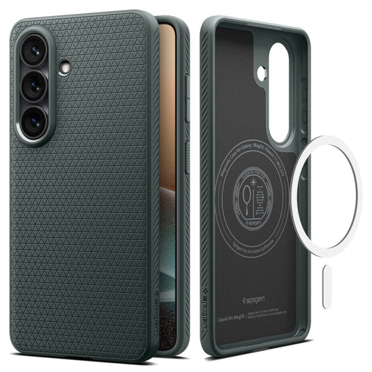 MagSafe cover til Samsung Galaxy S26 Plus S947, Spigen, Liquid Air, Grøn ACS10706