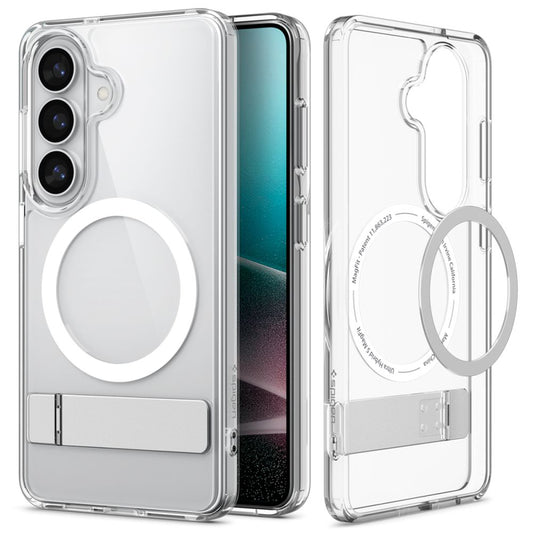 MagSafe cover til Samsung Galaxy S26 Plus S947, Spigen, Ultra Hybrid S, Gennemsigtig Hvid ACS11050