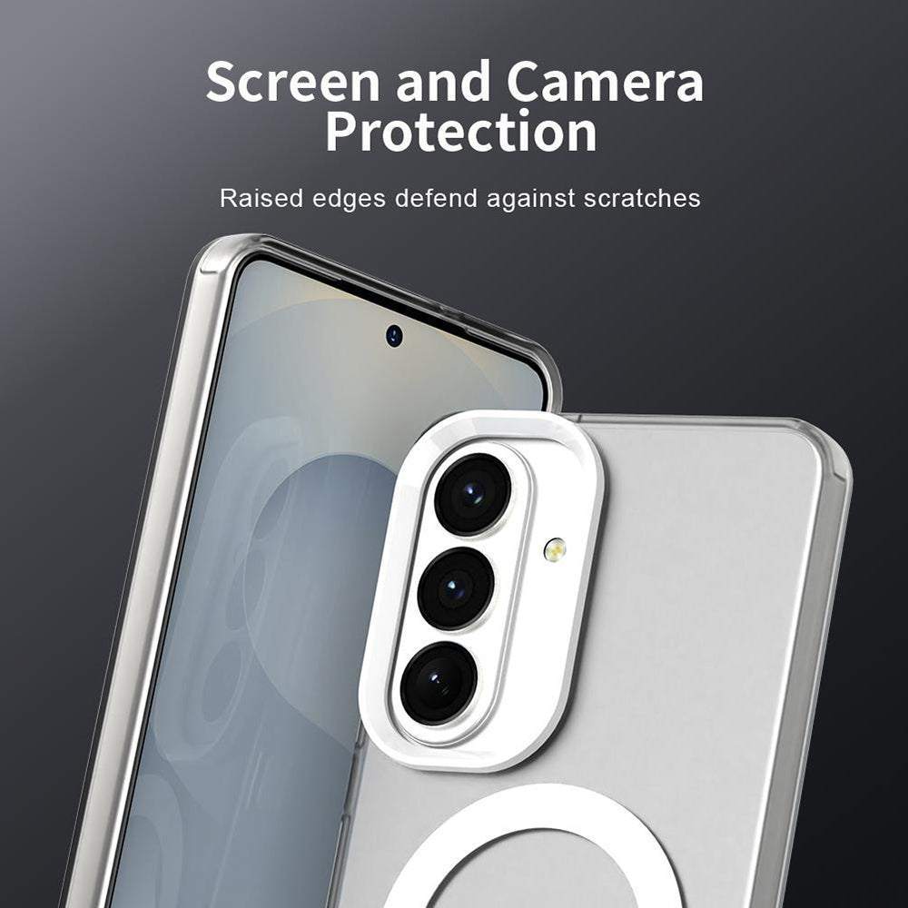 MagSafe cover til Samsung Galaxy S26 Plus, Techsuit, CandyCase, Hvid