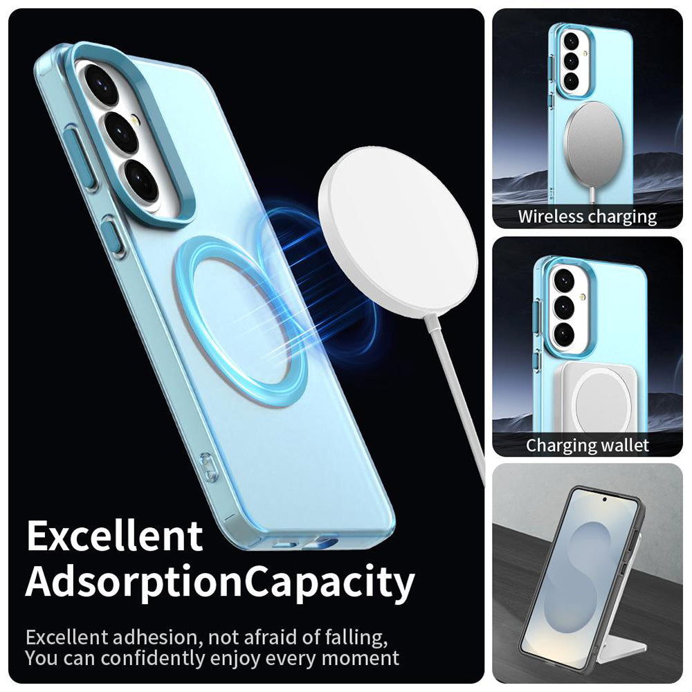 MagSafe cover til Samsung Galaxy S26 Plus, Techsuit, CandyCase, Blå
