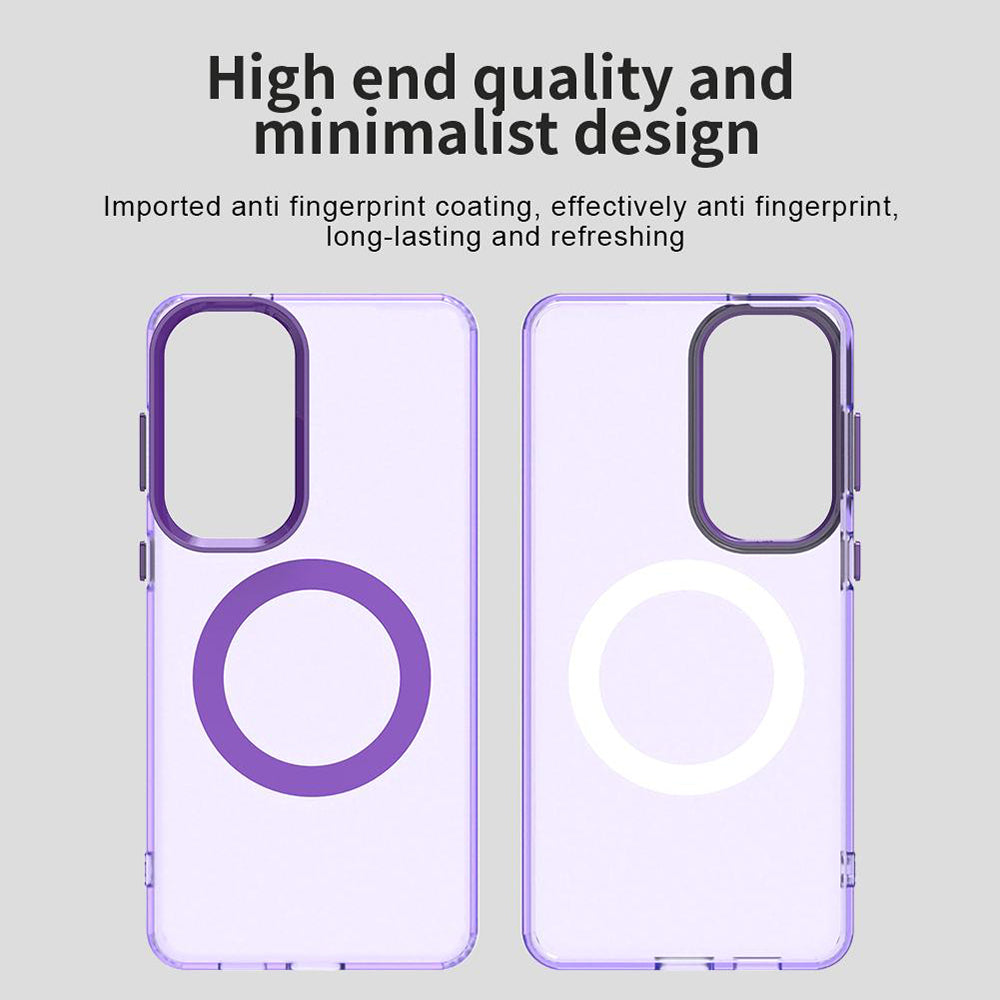 MagSafe Case for Samsung Galaxy S26 Plus, Techsuit, CandyCase, Purple