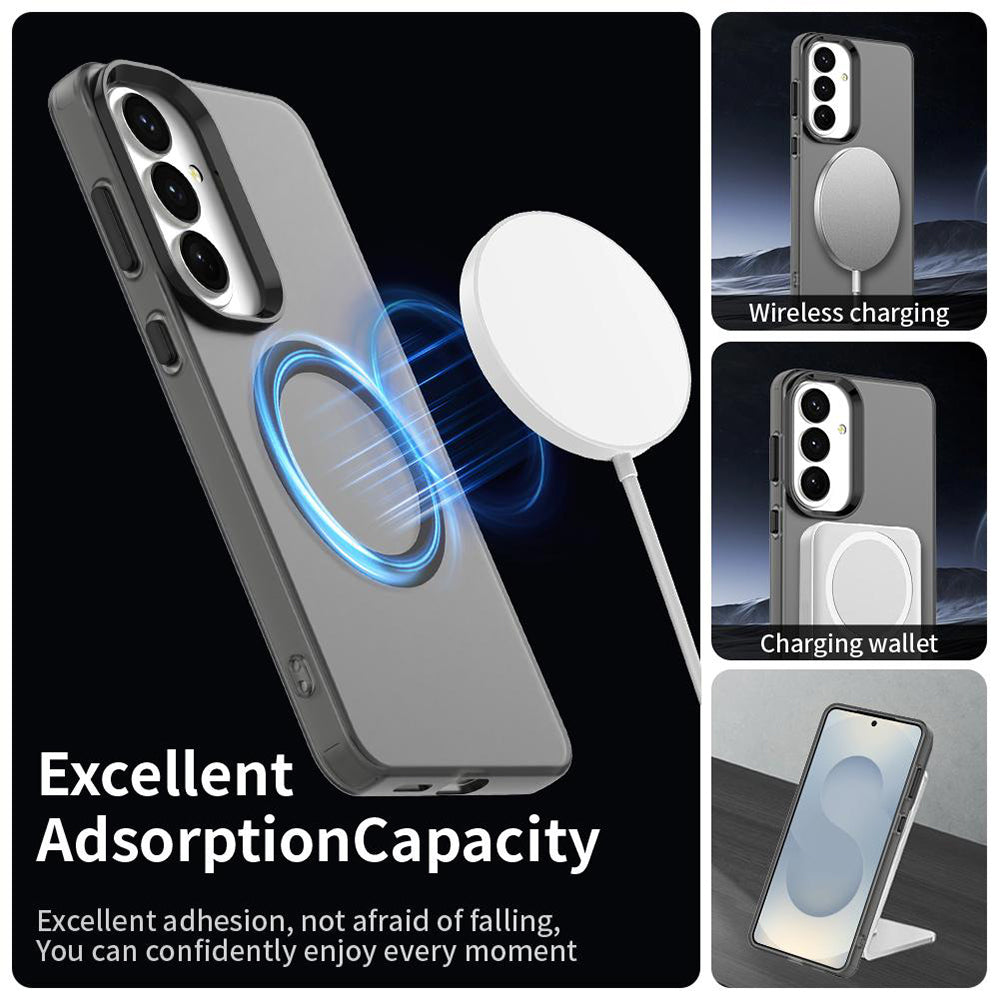 MagSafe cover til Samsung Galaxy S26 Plus S947, Techsuit, CandyCase, Sort