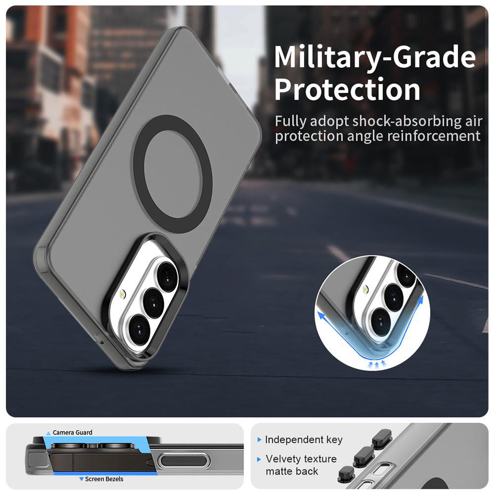 MagSafe cover til Samsung Galaxy S26 Plus S947, Techsuit, CandyCase, Sort
