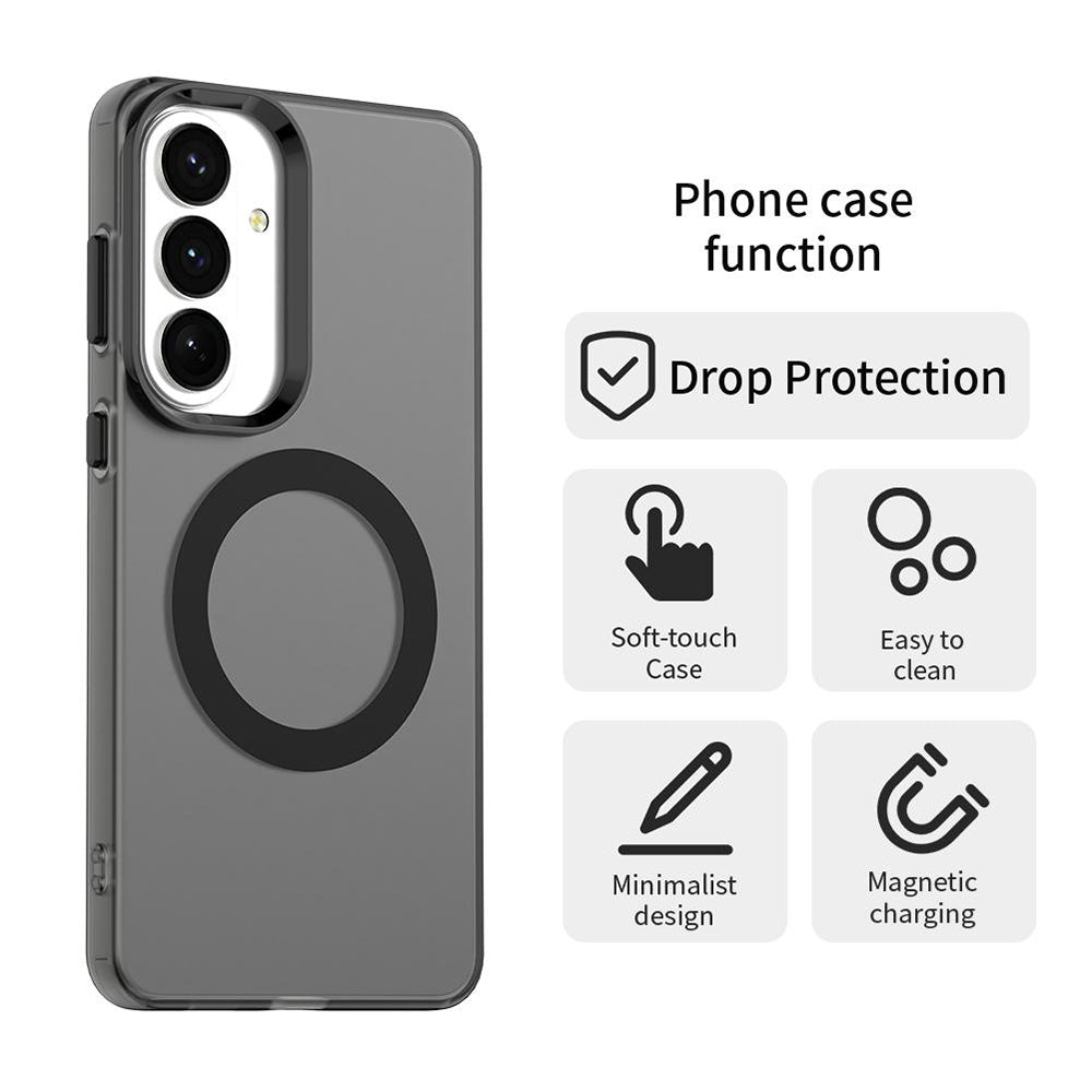 MagSafe cover til Samsung Galaxy S26 Plus S947, Techsuit, CandyCase, Sort