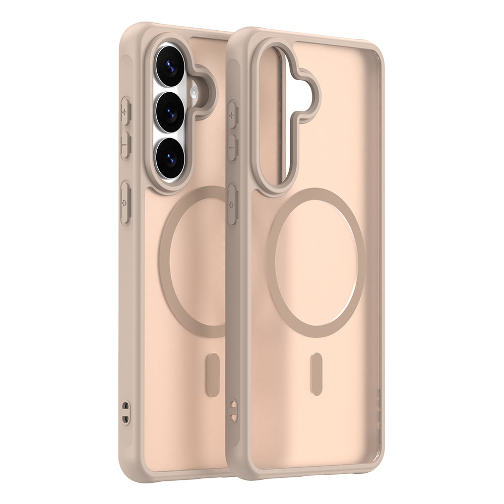 MagSafe Case for Samsung Galaxy S26 Plus S947, Techsuit, HaloFrost II, Gold