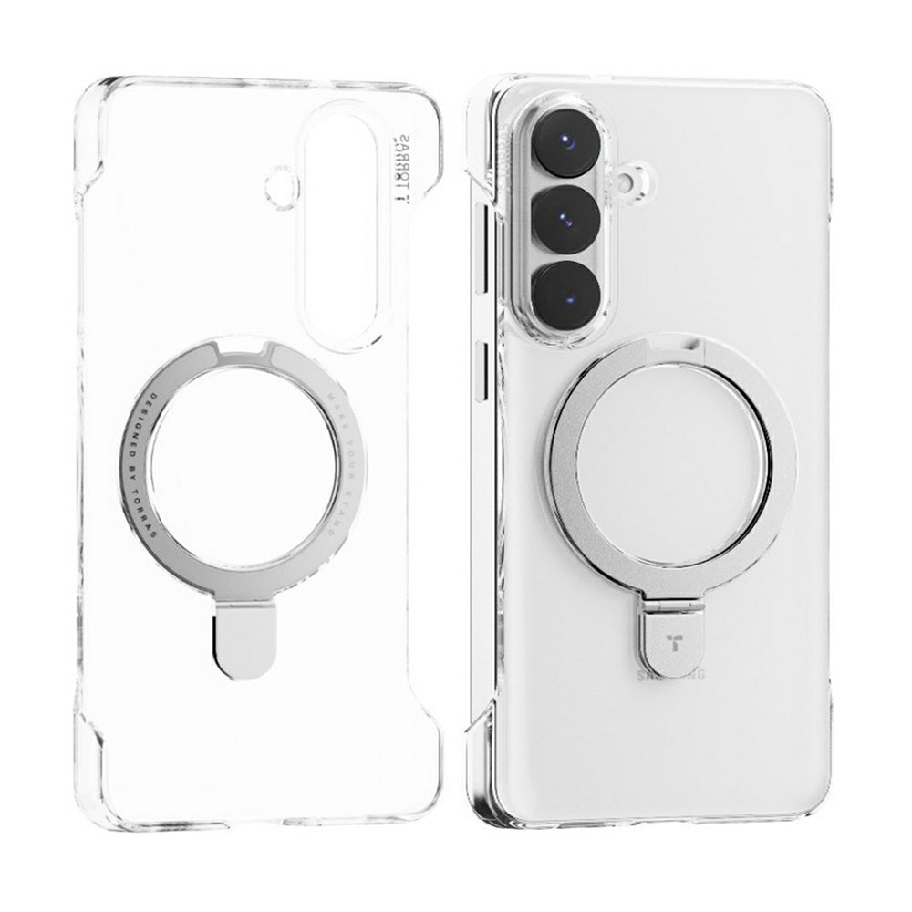 MagSafe cover til Samsung Galaxy S26 Plus S947, Torras, Ostand Slim, Gennemsigtig