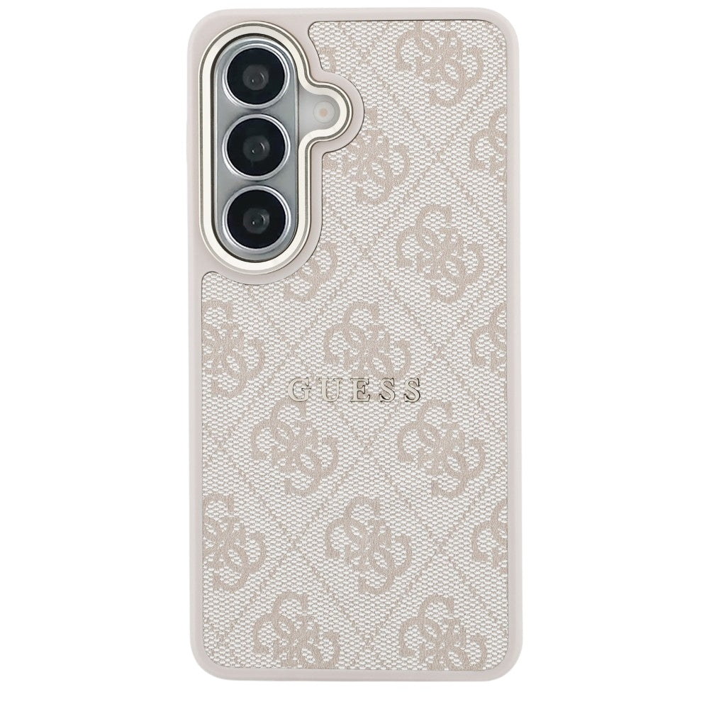 MagSafe cover til Samsung Galaxy S26 S942, Guess, 4G Embossed Ring, Pink