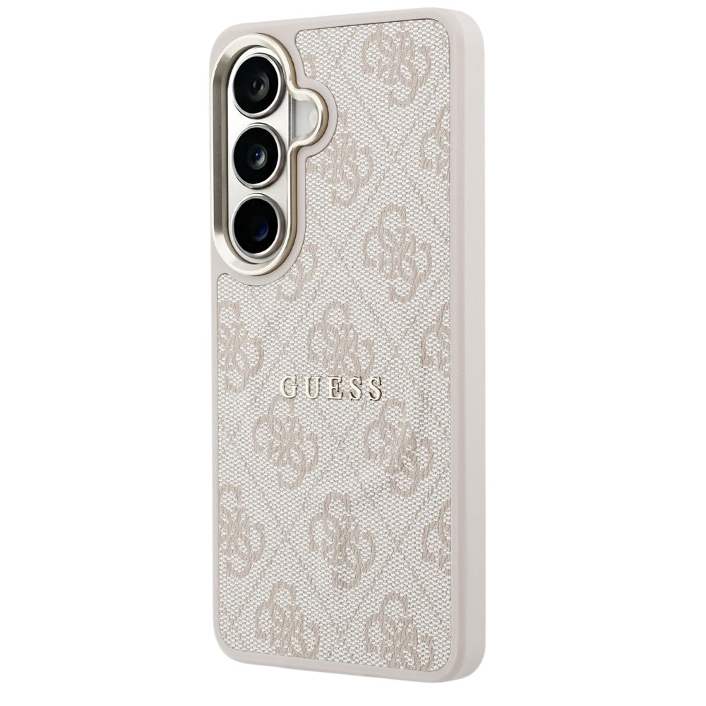 MagSafe cover til Samsung Galaxy S26 S942, Guess, 4G Embossed Ring, Pink