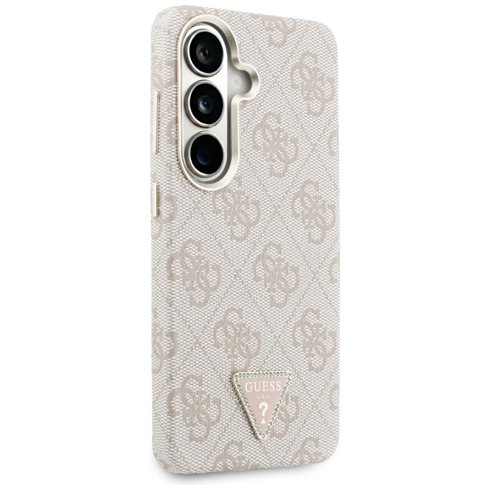 MagSafe cover til Samsung Galaxy S26 S942, Guess, 4G Triangle Logo, Pink