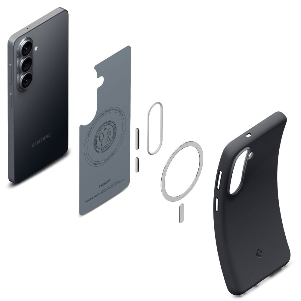 MagSafe cover til Samsung Galaxy S26 S942, Spigen, Caseology Nano Pop, Sort ACS11066