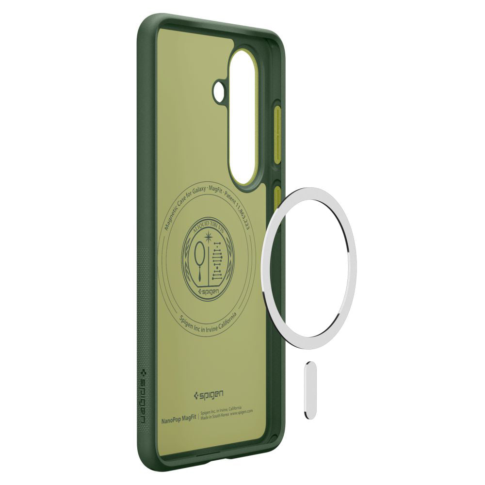 MagSafe cover til Samsung Galaxy S26 S942, Spigen, Caseology Nano Pop, Grøn ACS11067