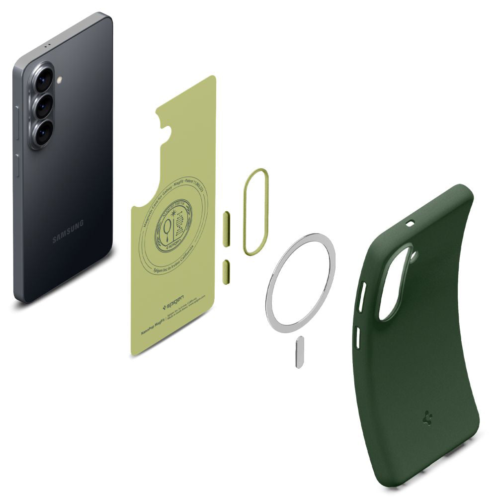 MagSafe cover til Samsung Galaxy S26 S942, Spigen, Caseology Nano Pop, Grøn ACS11067