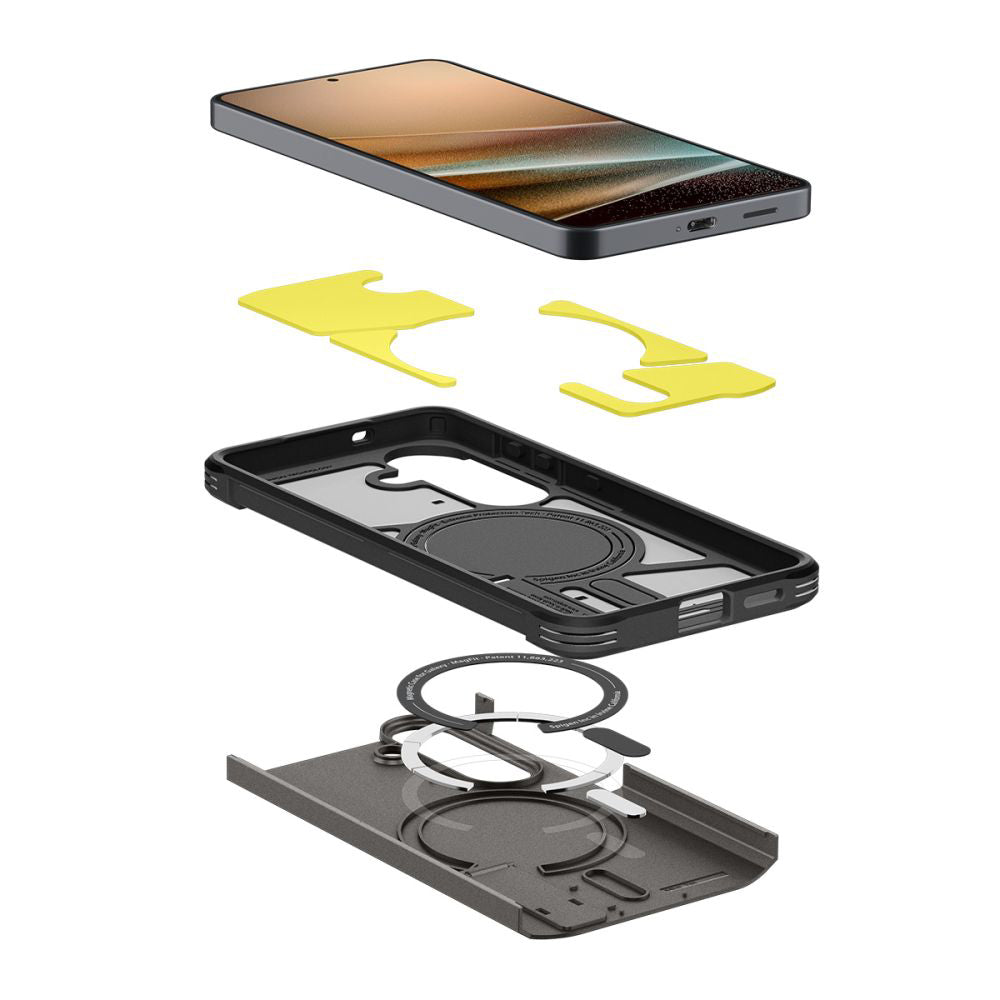 MagSafe cover til Samsung Galaxy S26 S942, Spigen, Tough Armor, Grå ACS10739