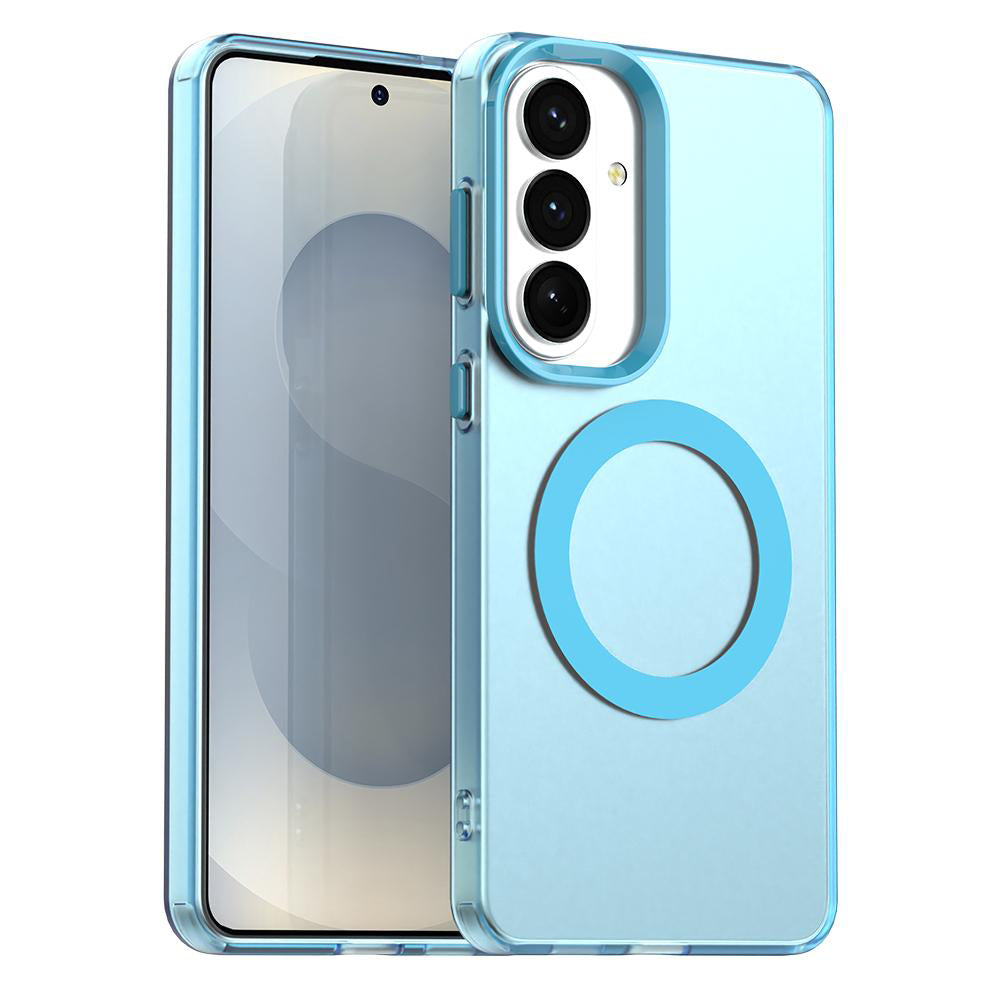 MagSafe cover til Samsung Galaxy S26 S942, Techsuit, CandyCase, Blå