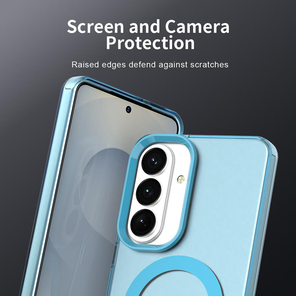 MagSafe cover til Samsung Galaxy S26 S942, Techsuit, CandyCase, Blå