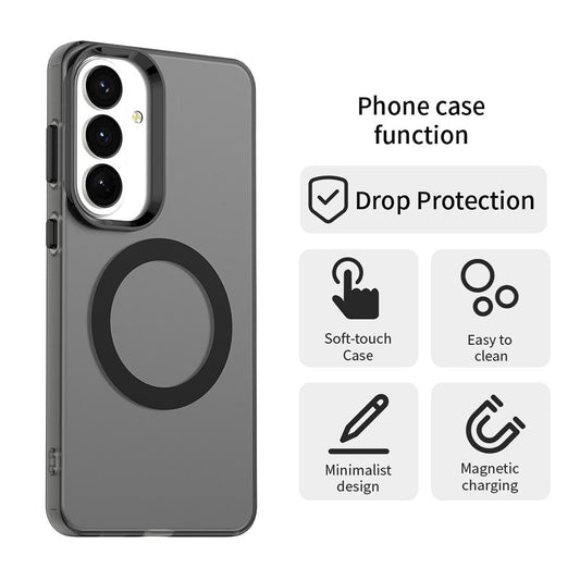 MagSafe cover til Samsung Galaxy S26, Techsuit, CandyCase, Sort