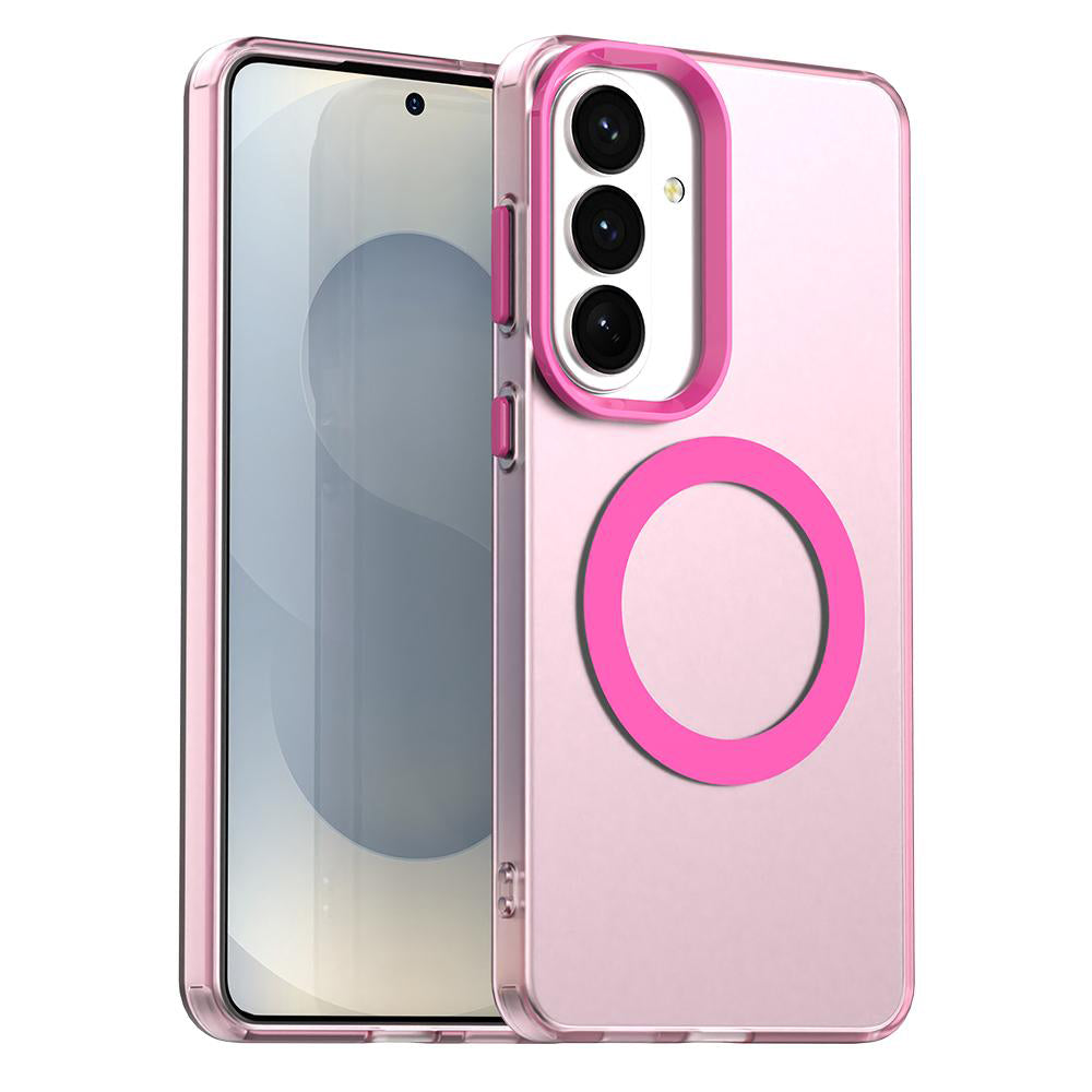 MagSafe cover til Samsung Galaxy S26 S942, Techsuit, CandyCase, Pink