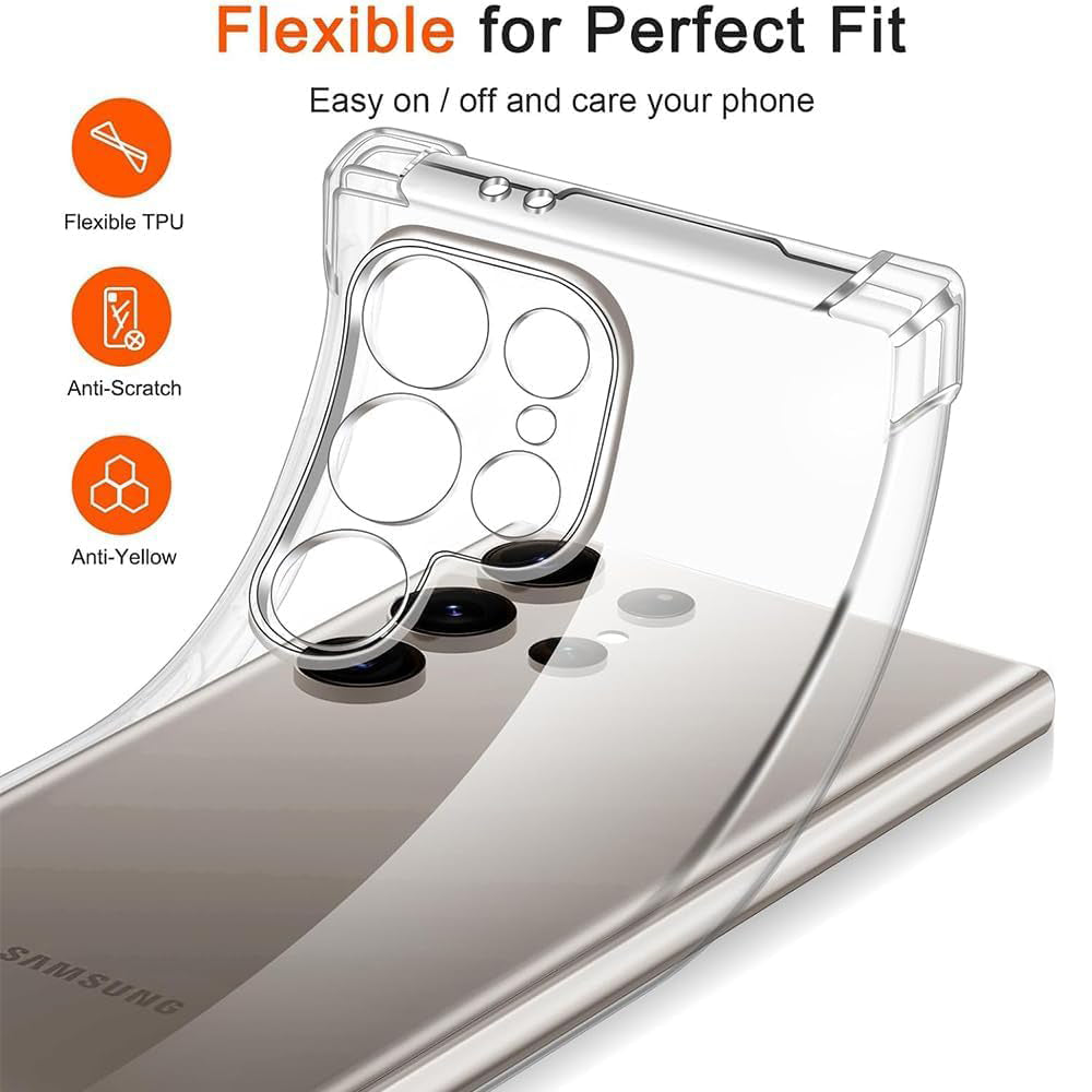 MagSafe cover til Samsung Galaxy S26 S942, Techsuit, Stødsikker, Gennemsigtig