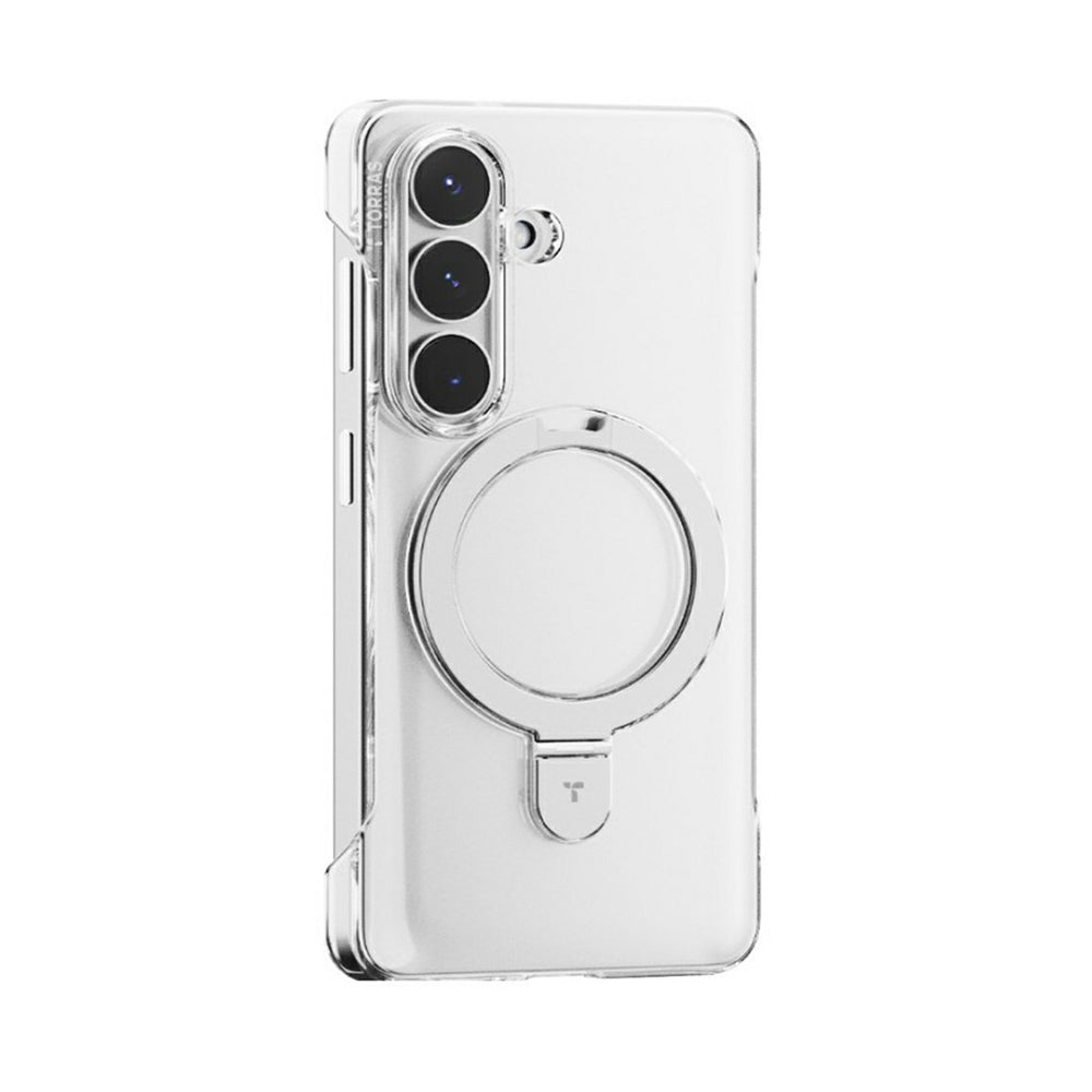 MagSafe cover til Samsung Galaxy S26 S942, Torras, Ostand Slim, Gennemsigtig