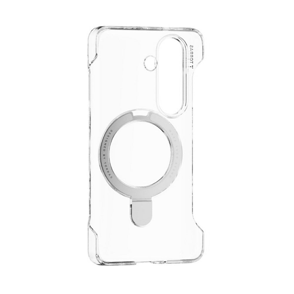 MagSafe cover til Samsung Galaxy S26 S942, Torras, Ostand Slim, Gennemsigtig