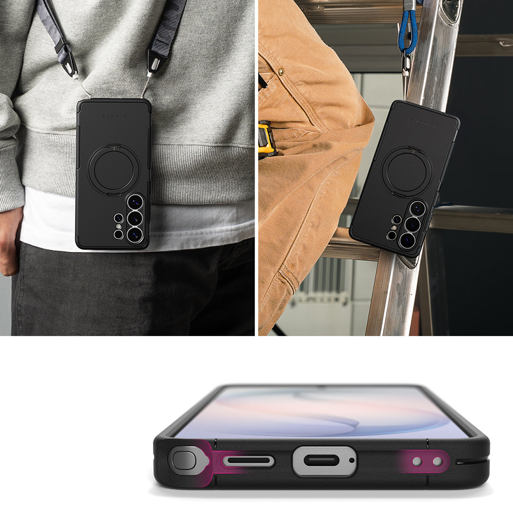 MagSafe cover til Samsung Galaxy S26 Ultra S948, Ringke, Alles, Sort