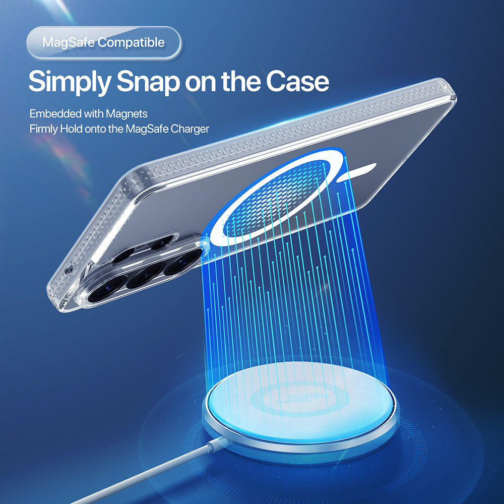 MagSafe-etui til Samsung Galaxy S26 Ultra S948, DUX DUCIS, Klar, Transparent